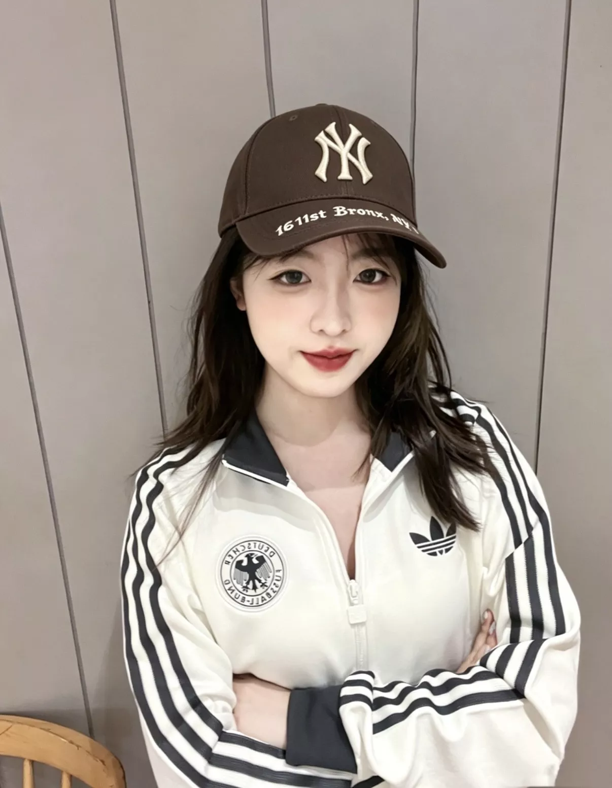 엠엘비 워싱 코튼 디스트레스 자수 볼캡 상세 이미지 39