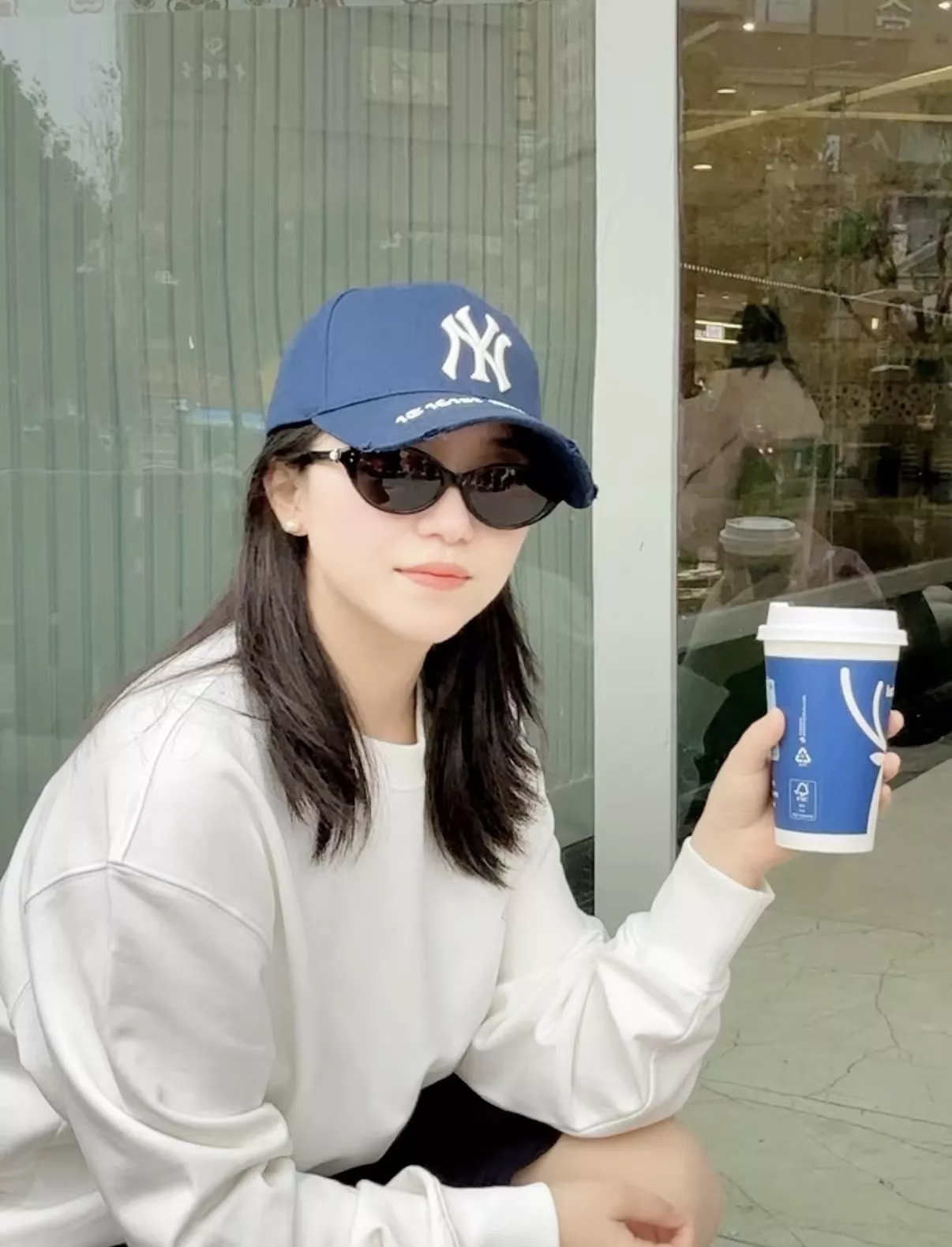 엠엘비 워싱 코튼 디스트레스 자수 볼캡 상세 이미지 26
