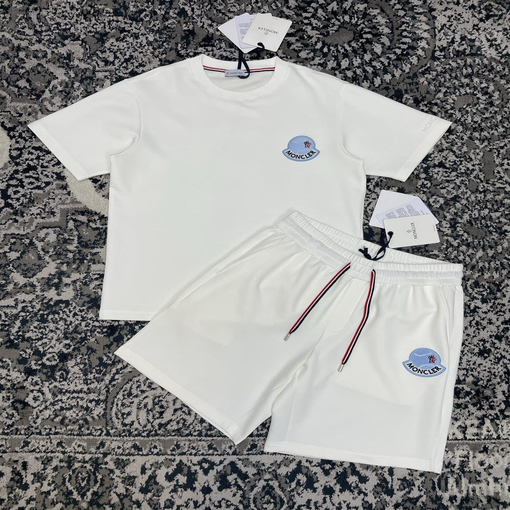 몽클레어 공기층 원단 반소매 세트