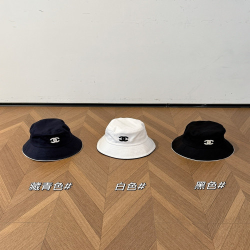 샤넬 더블C 자수 버킷햇