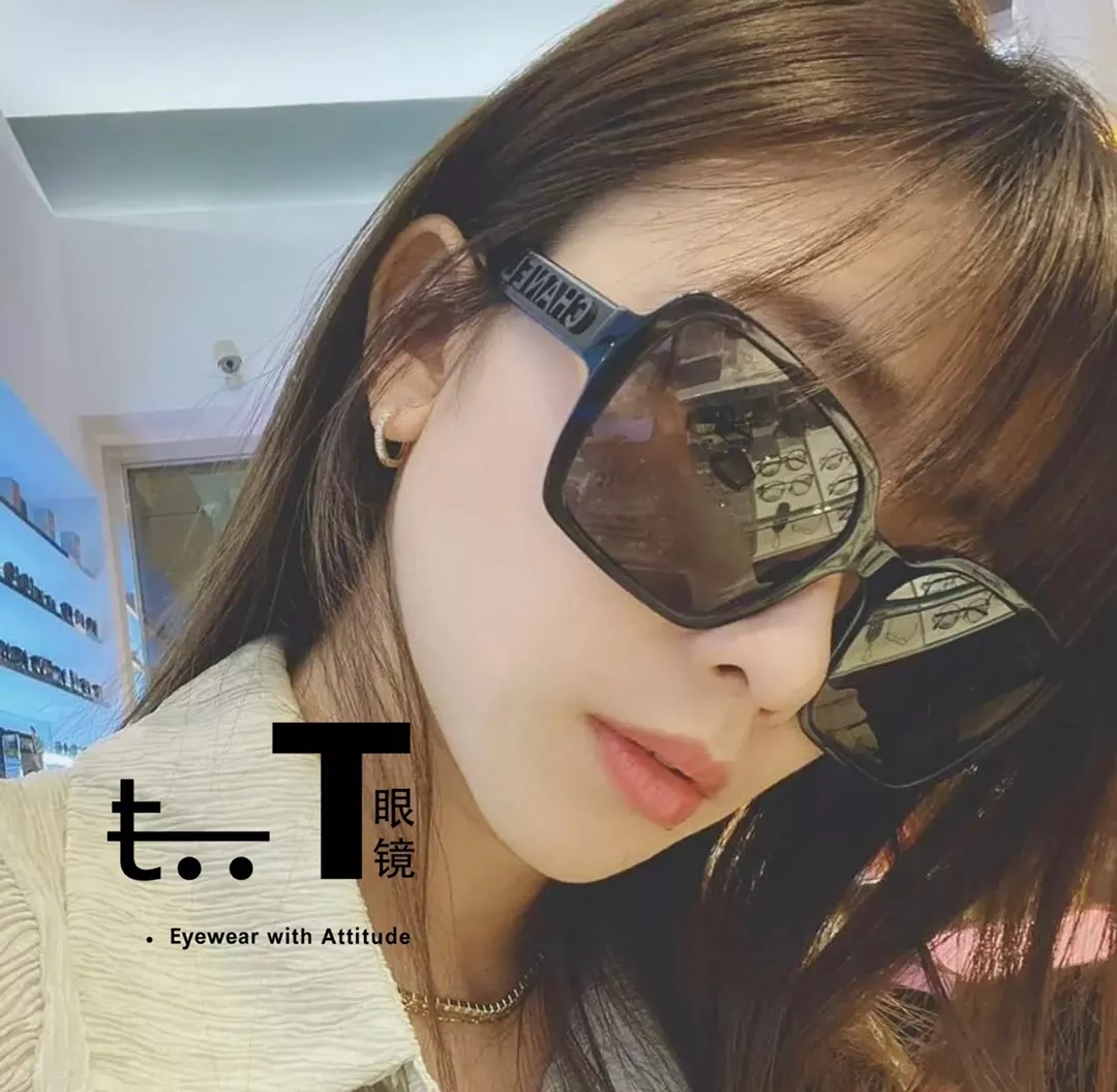 샤넬 다각형 선글라스 상세 이미지 3