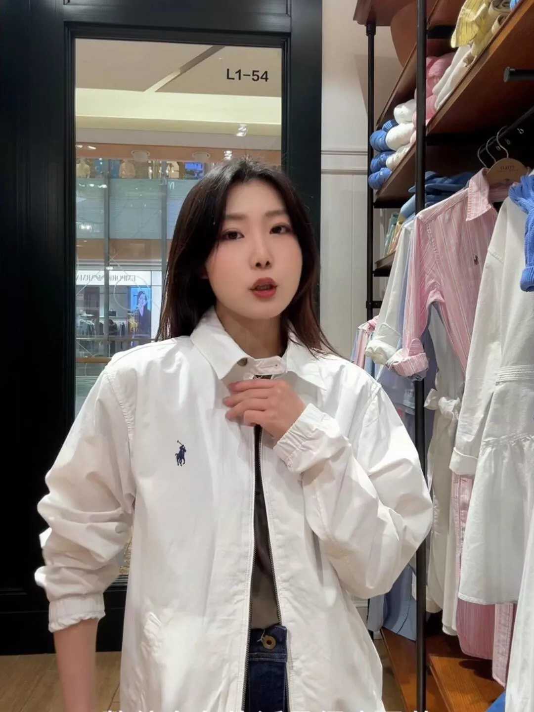랄프로렌 포니 자수 코튼 포플린 집업 재킷 상세 이미지 17