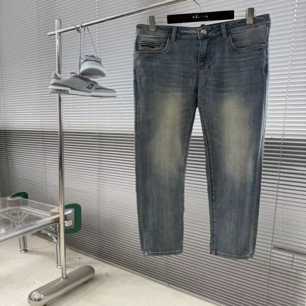 돌체앤가바나 남성 워싱 데님 팬츠