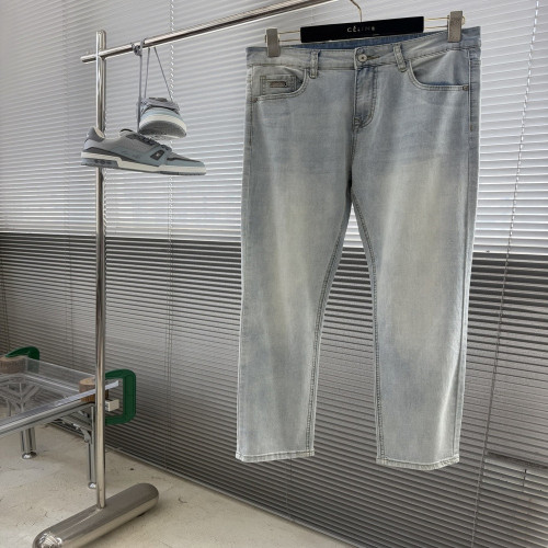 에르메스 워싱 스트레이트 데님 팬츠