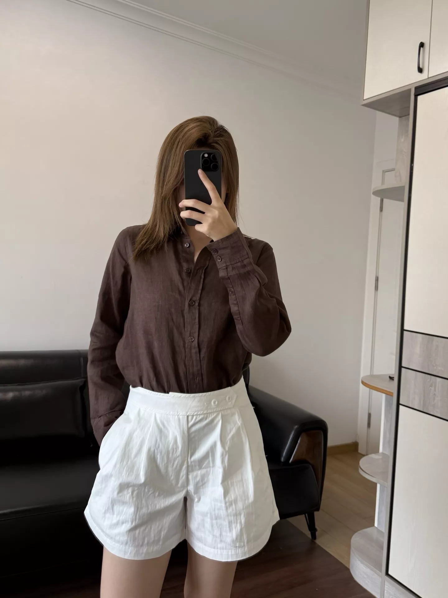랄프로렌 여성 코튼 캐주얼 반바지 상세 이미지 35