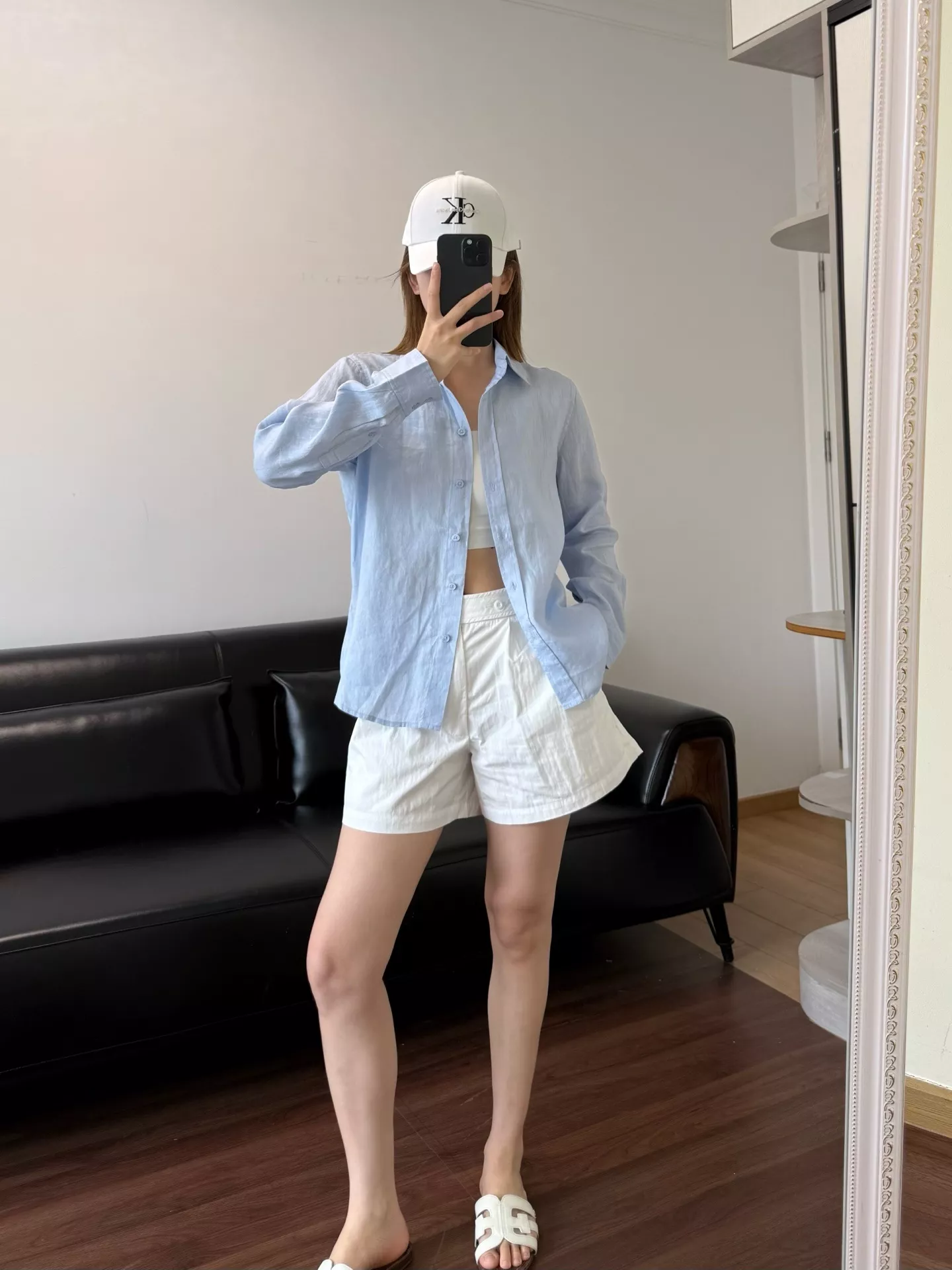 아이시클 린넨 폴로 칼라 셔츠 상세 이미지 46