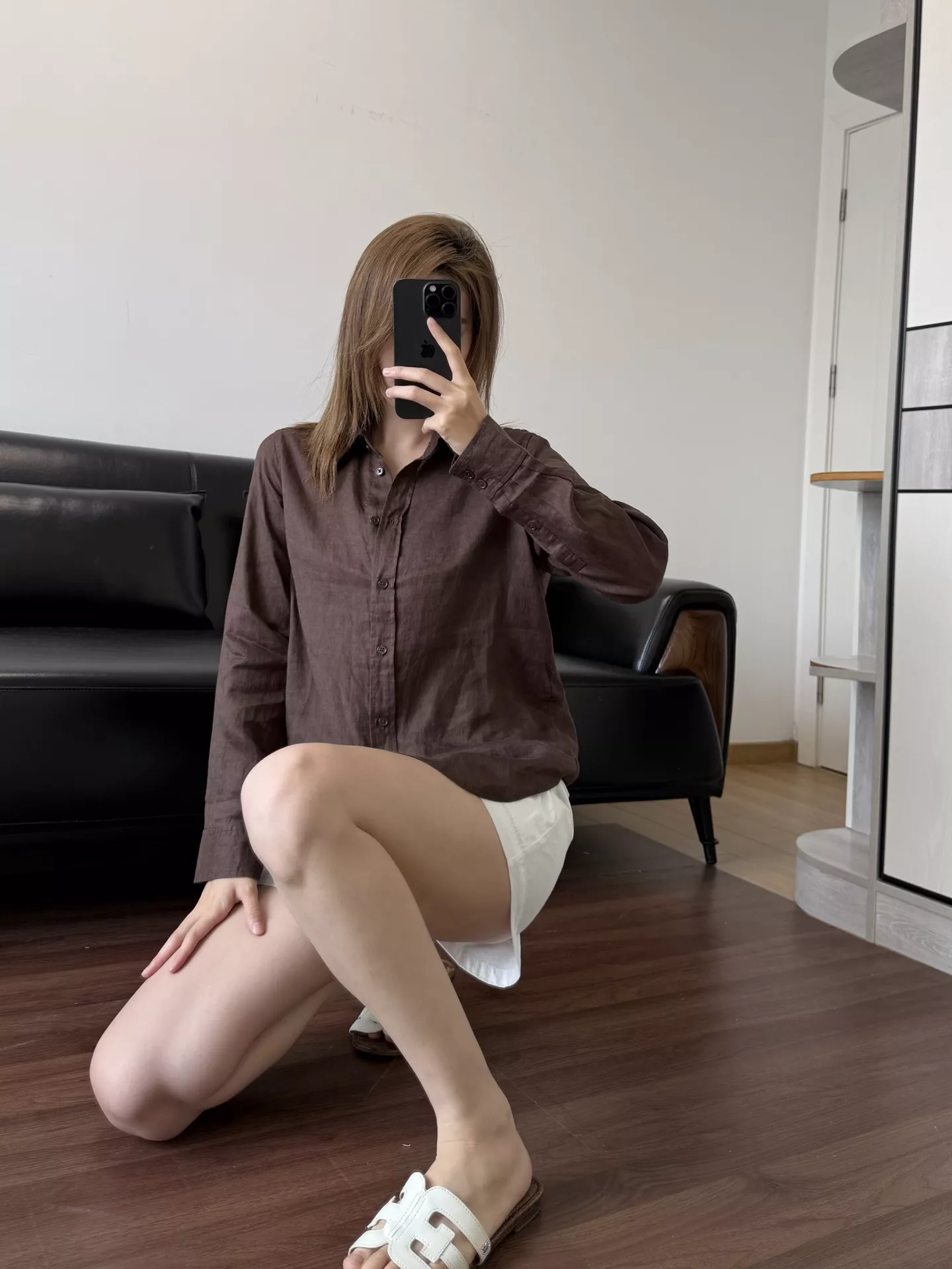 아이시클 린넨 폴로 칼라 셔츠 상세 이미지 41