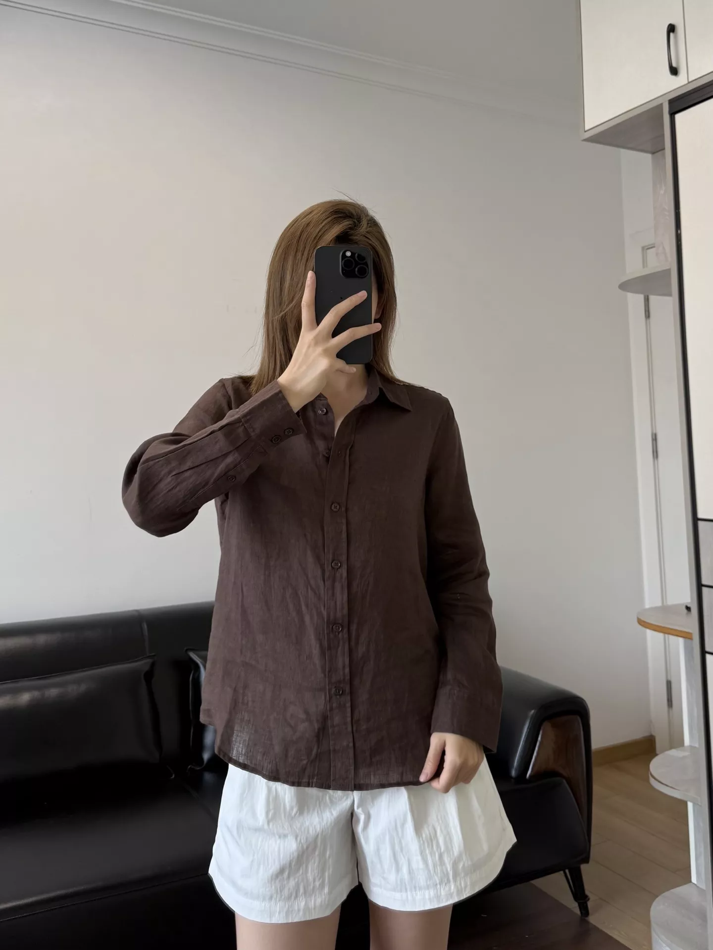 아이시클 린넨 폴로 칼라 셔츠 상세 이미지 40