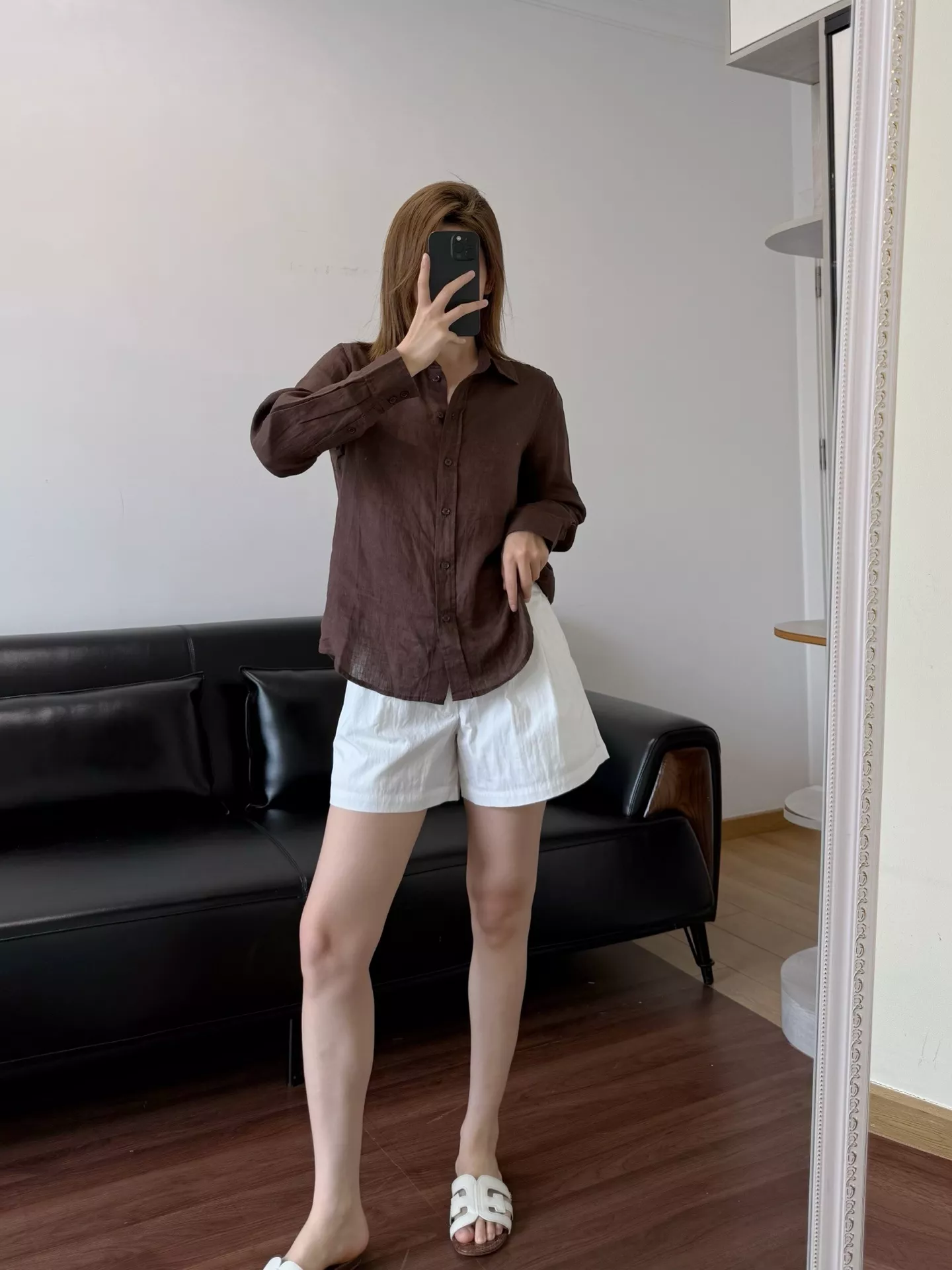 아이시클 린넨 폴로 칼라 셔츠 상세 이미지 39