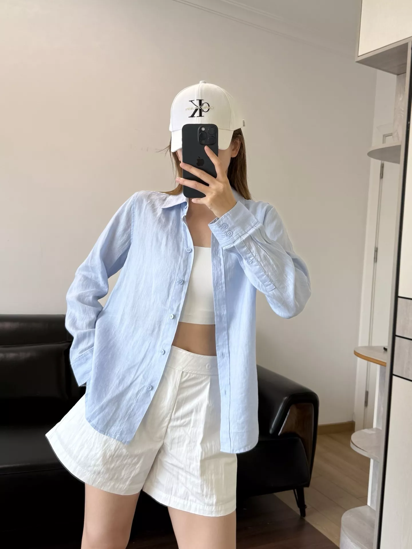 아이시클 린넨 폴로 칼라 셔츠 상세 이미지 45