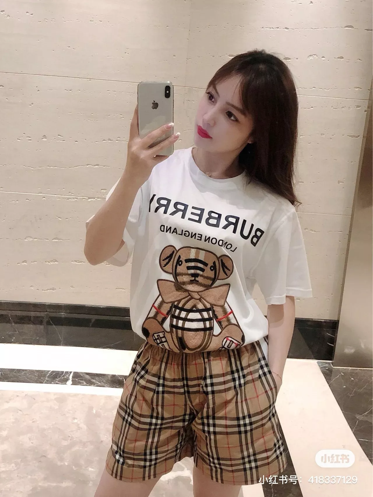 버버리 클래식 체크 밴딩 캐주얼 쇼트 팬츠 상세 이미지 53