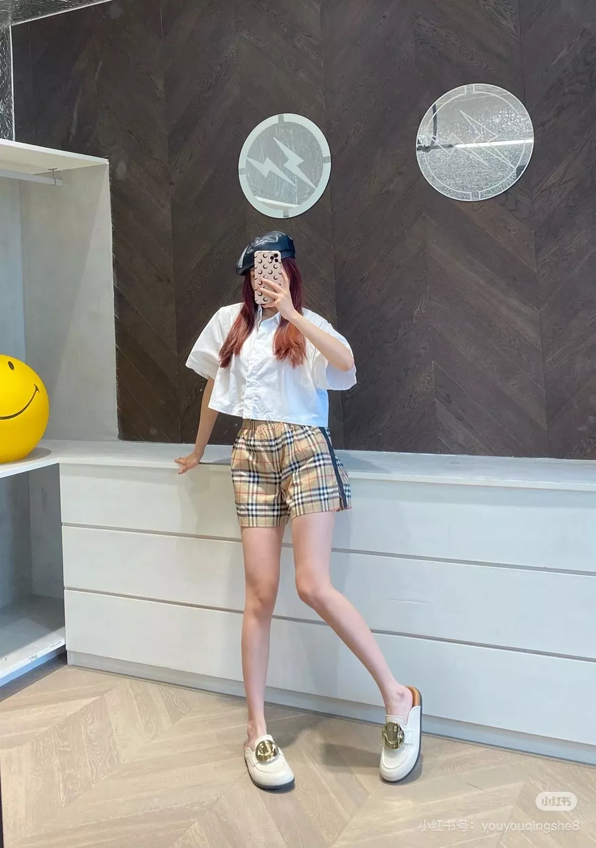 버버리 클래식 체크 밴딩 캐주얼 쇼트 팬츠 상세 이미지 36
