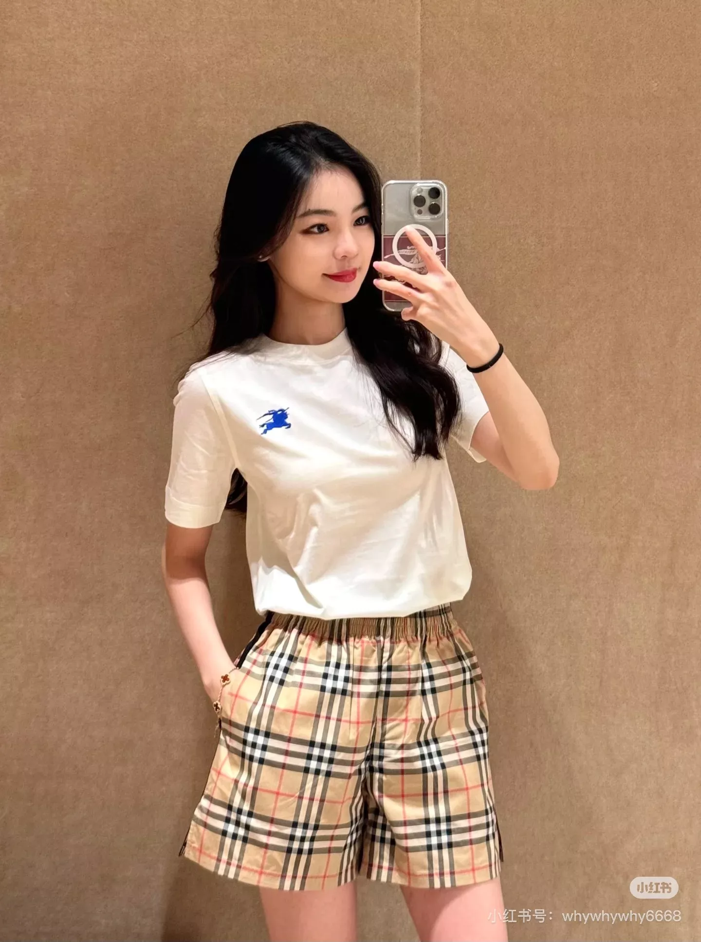 버버리 클래식 체크 밴딩 캐주얼 쇼트 팬츠 상세 이미지 43