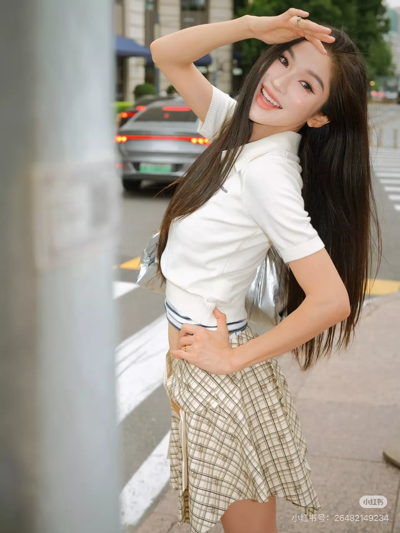 앤앤델만 언밸런스 체크 미니 스커트 상세 이미지 59