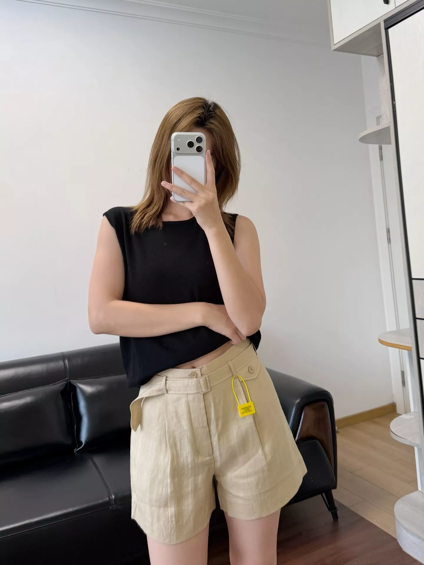 랄프로렌 여성 린넨 쇼트 팬츠 상세 이미지 28