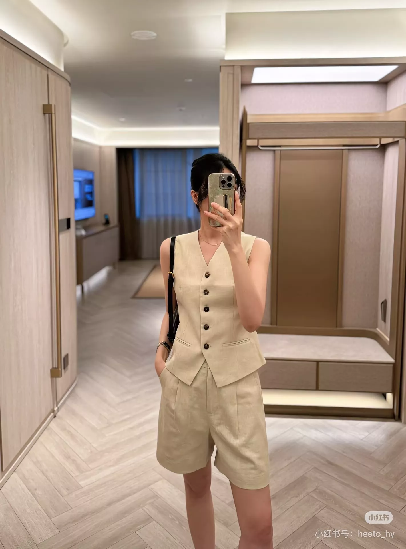 랄프로렌 여성 린넨 쇼트 팬츠 상세 이미지 49