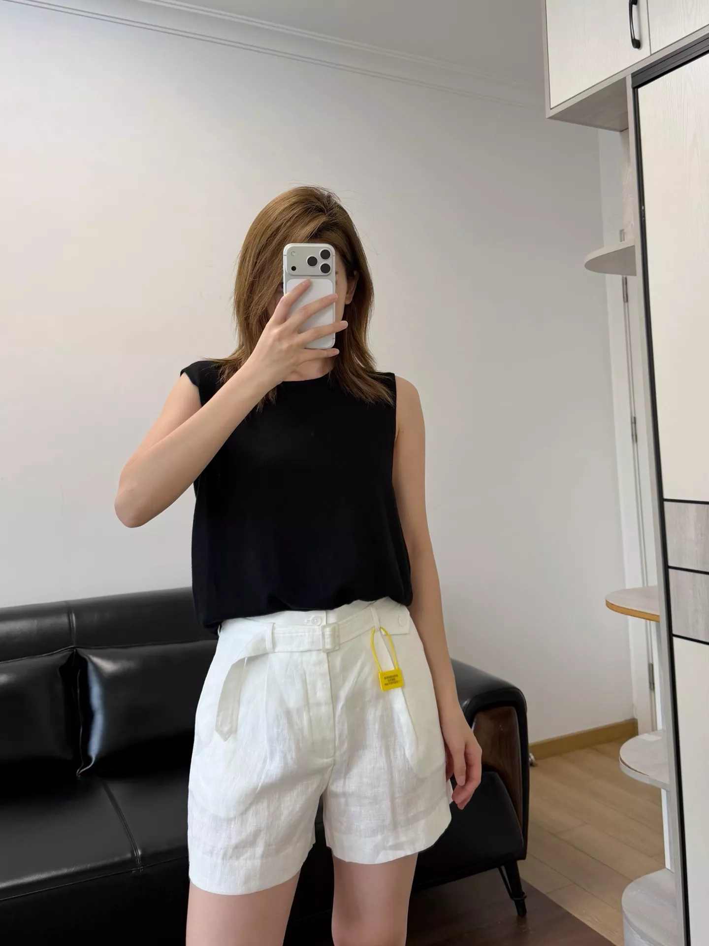 랄프로렌 여성 린넨 쇼트 팬츠 상세 이미지 35