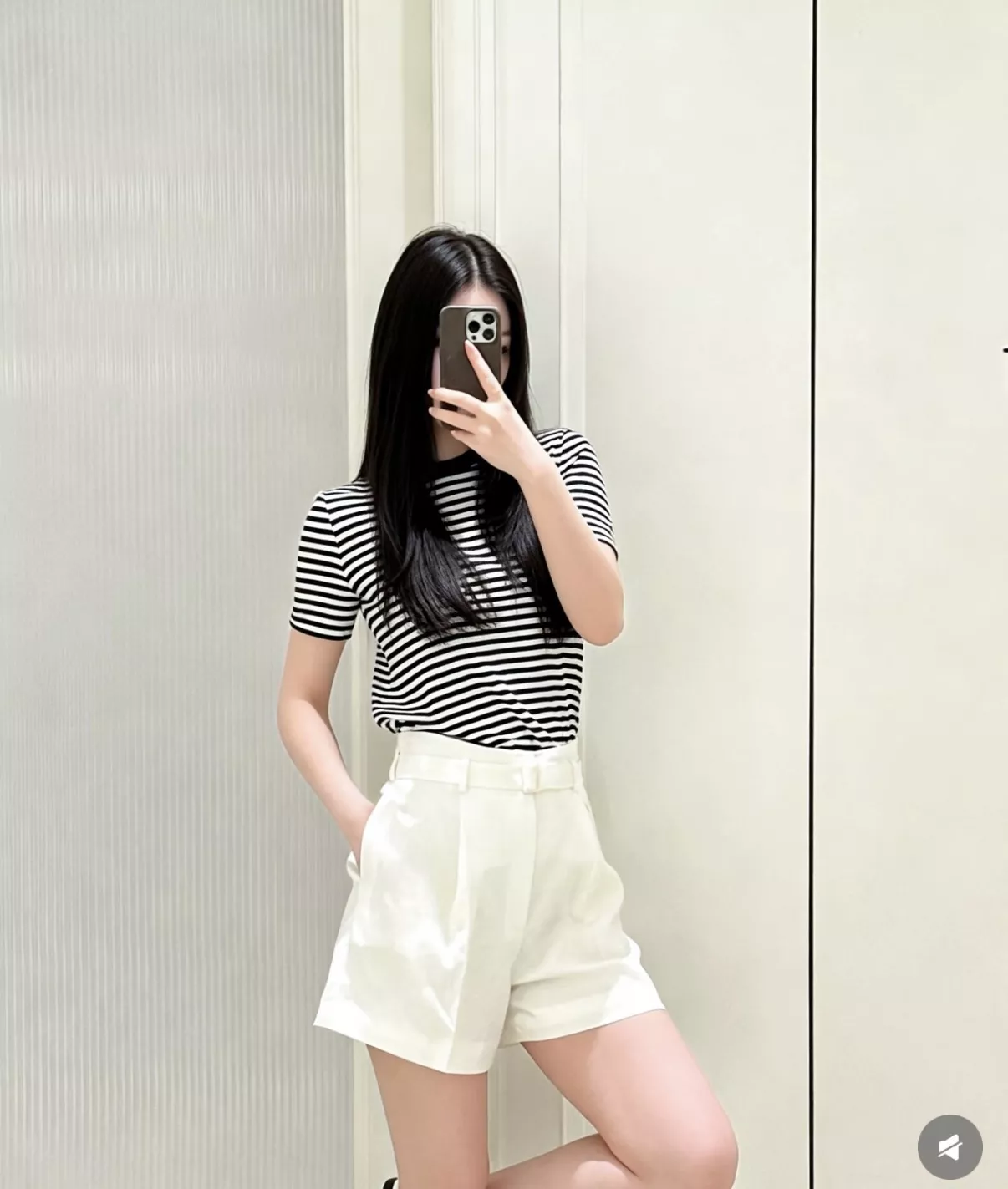 랄프로렌 여성 린넨 쇼트 팬츠 상세 이미지 41