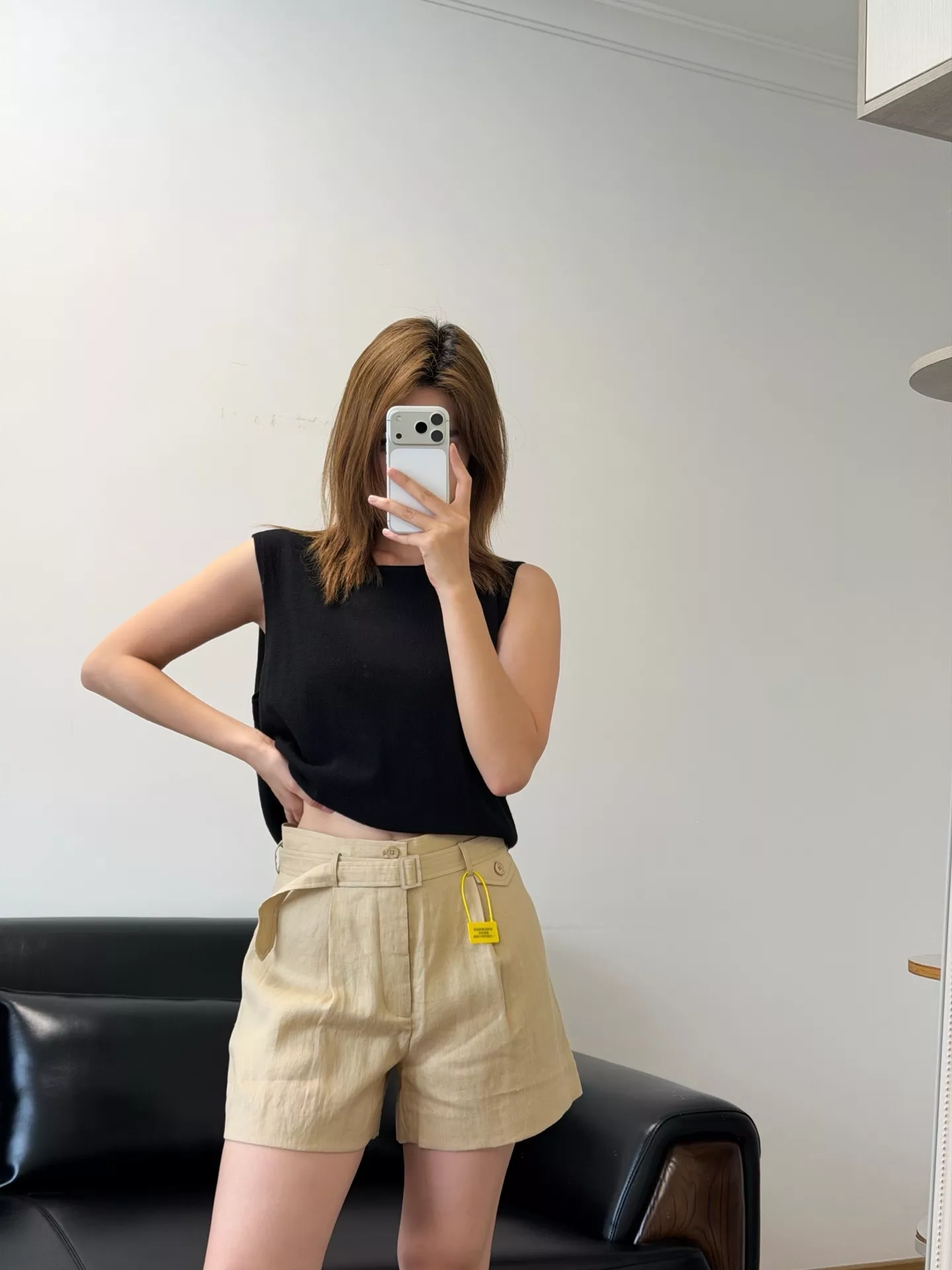 랄프로렌 여성 린넨 쇼트 팬츠 상세 이미지 29