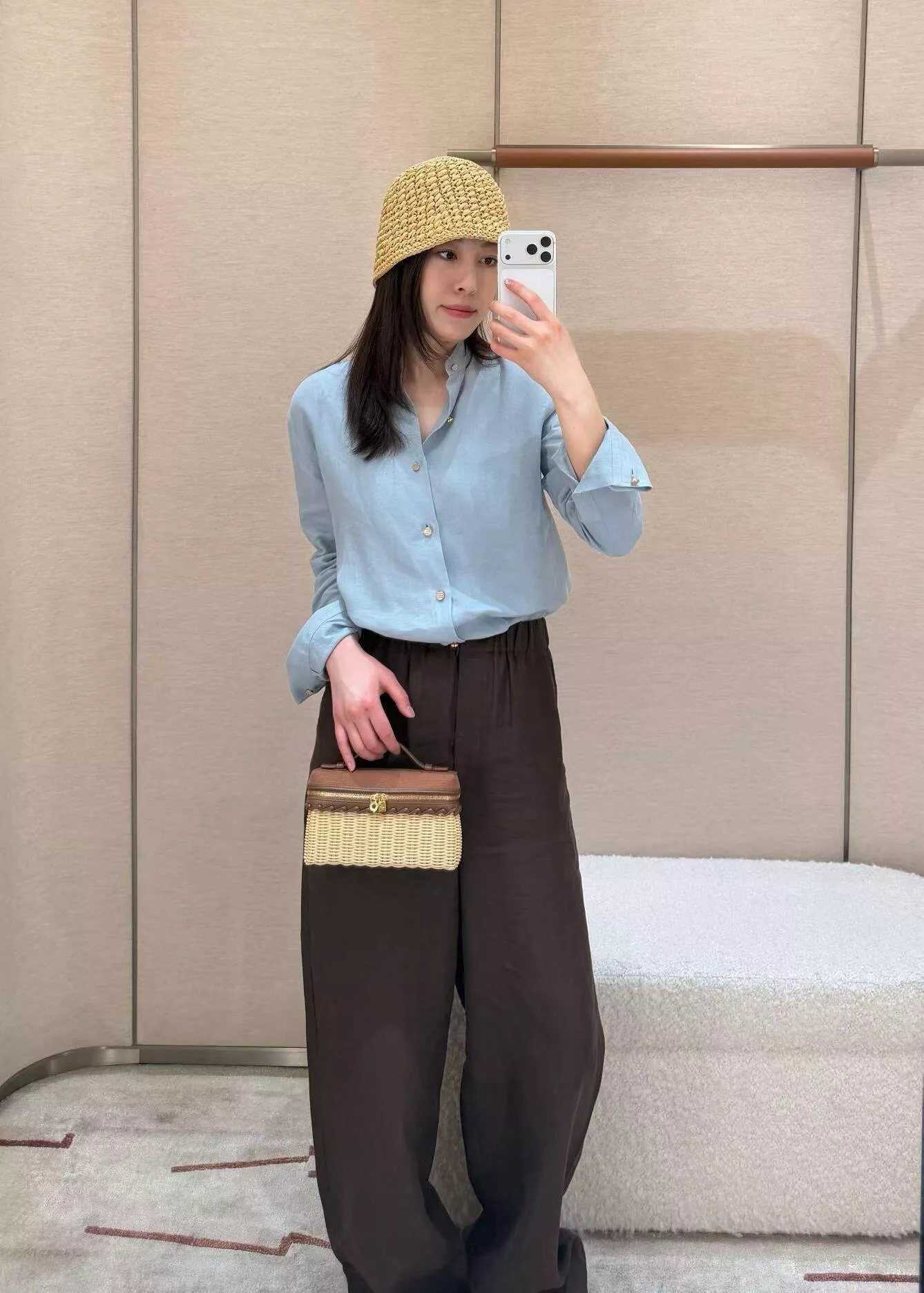 로로피아나 린넨 긴소매 셔츠 상세 이미지 50