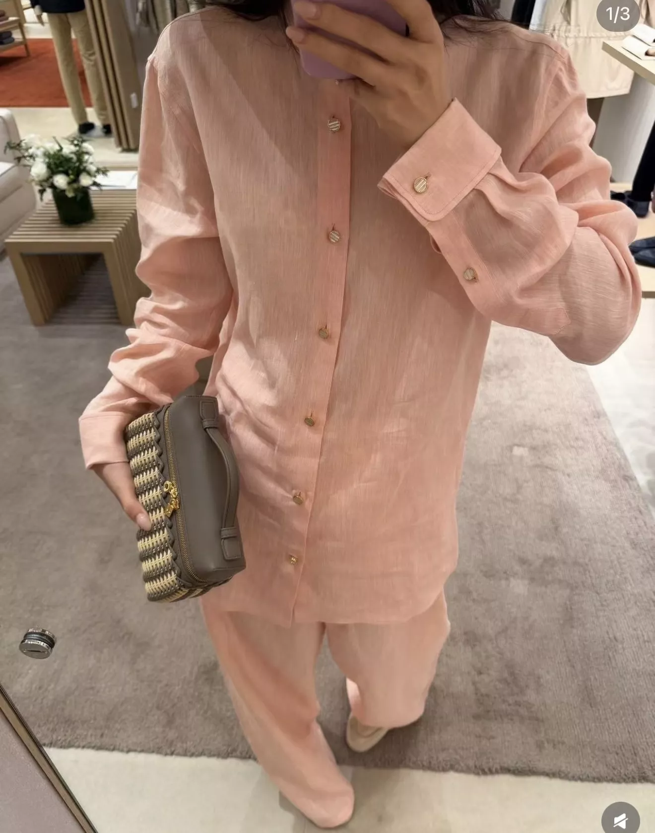 로로피아나 린넨 긴소매 셔츠 상세 이미지 48