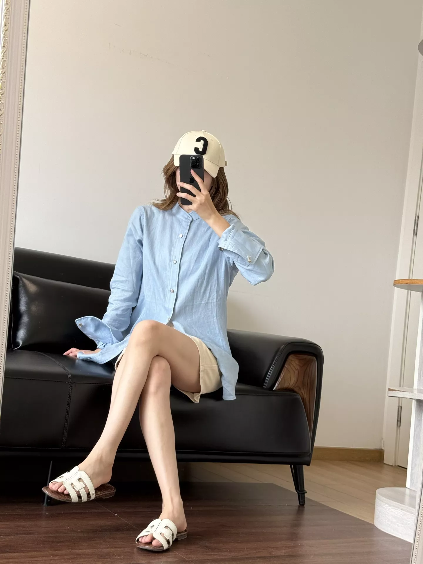 로로피아나 린넨 긴소매 셔츠 상세 이미지 29