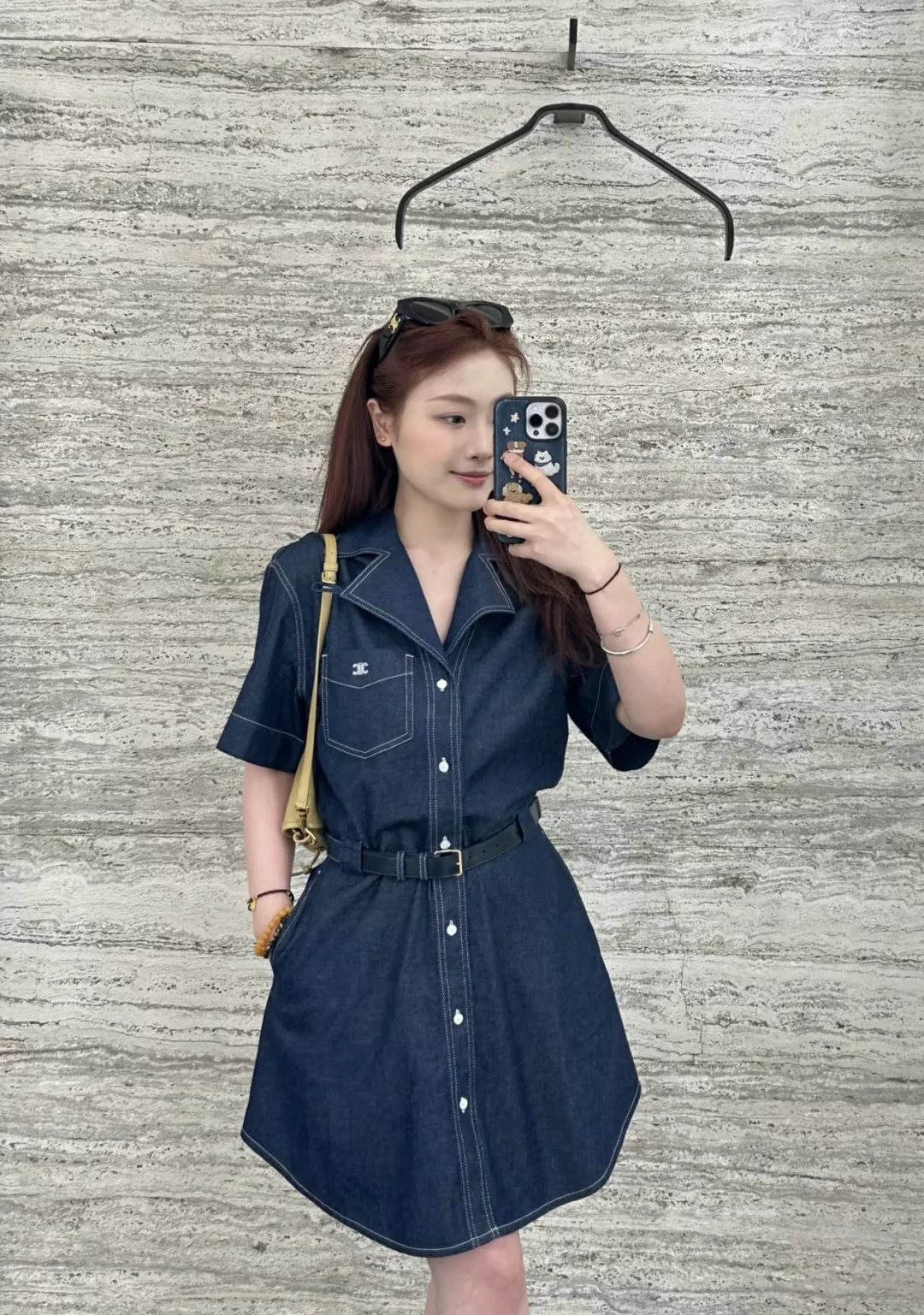 셀린느 데님 셔츠 원피스 상세 이미지 10