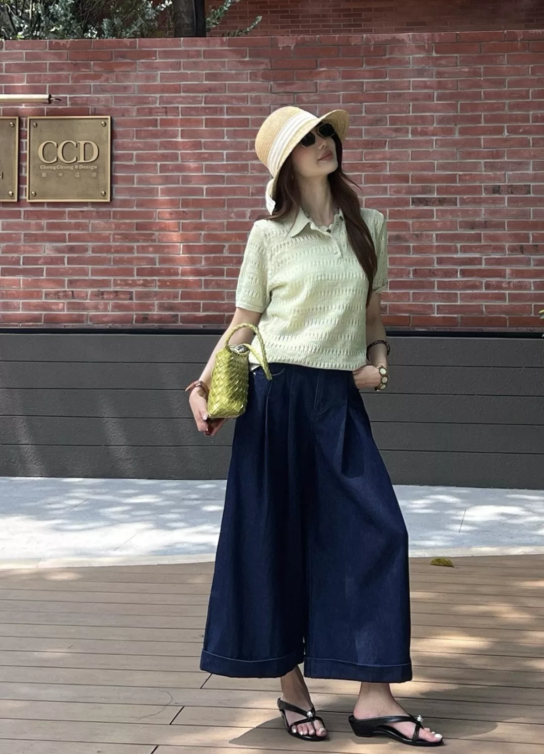 로에베 와이드 레그 데님 팬츠 상세 이미지 10