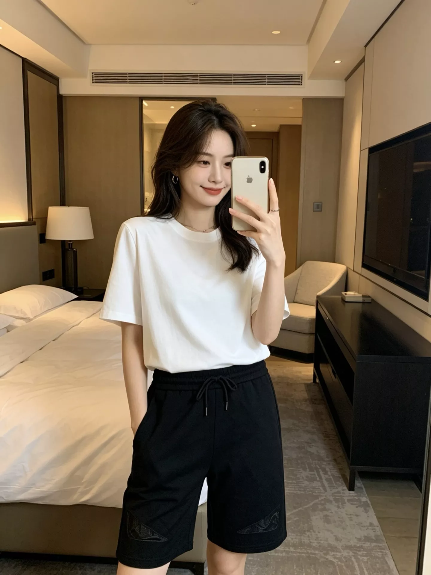 펜디 몬스터 아이 자수 쇼트 팬츠 상세 이미지 11
