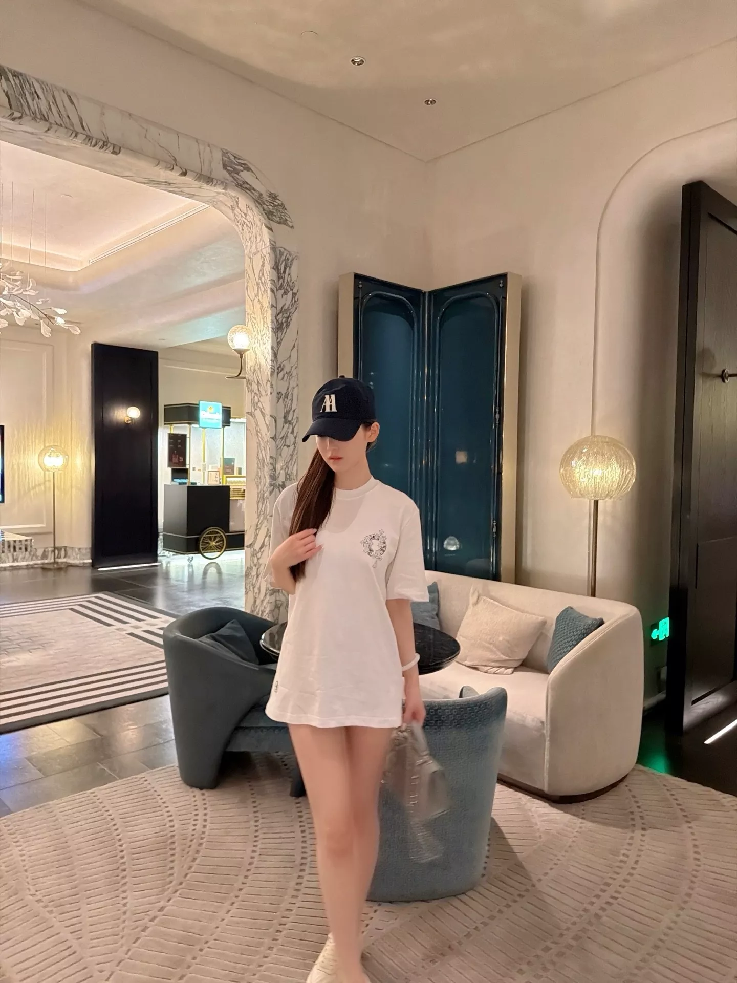 크롬하츠 십자가 자수 반소매 티셔츠 상세 이미지 16