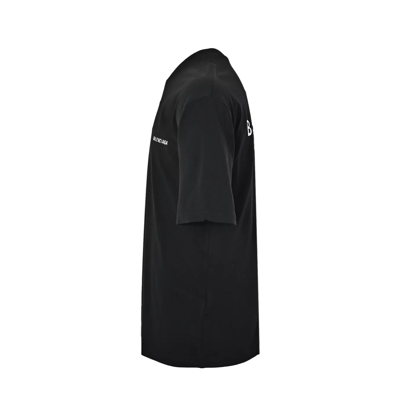 발렌시아가 전후면 레터링 프린트 반소매 티셔츠 상세 이미지 2