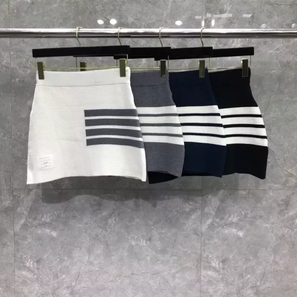 톰브라운 여성 니트 미니 스커트