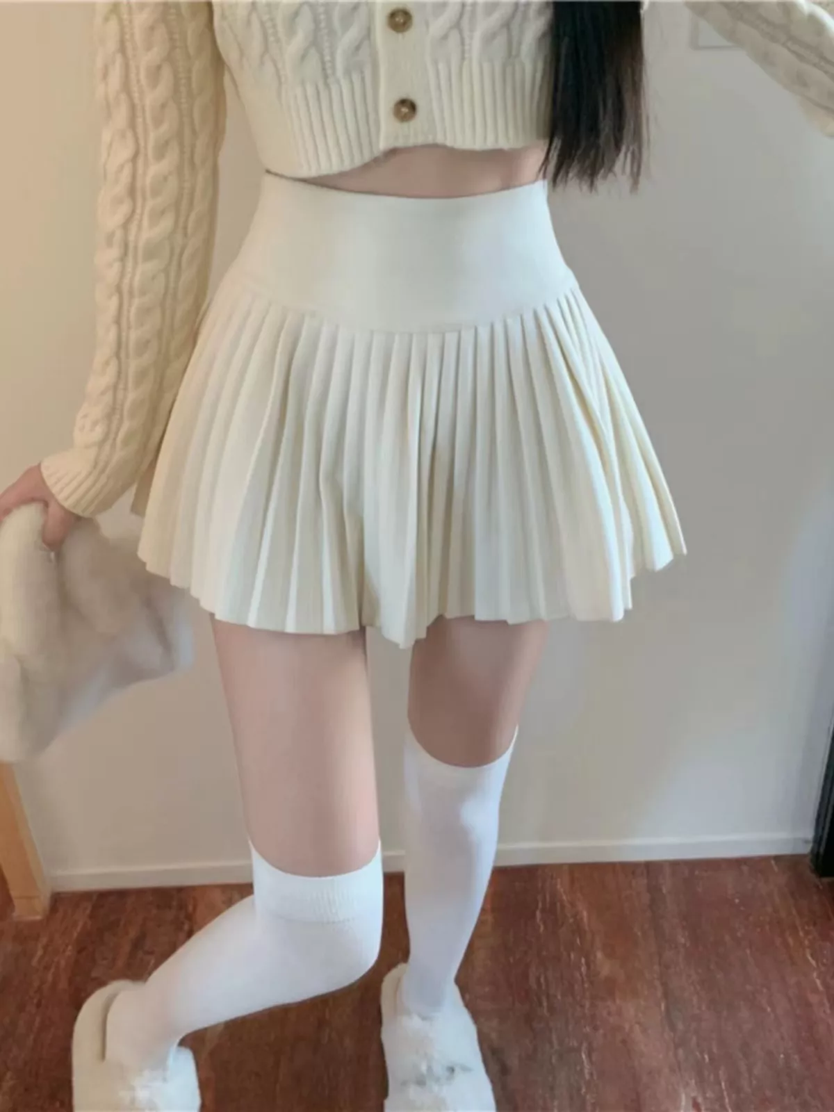 톰브라운 여성 플리츠 미니 스커트 상세 이미지 28