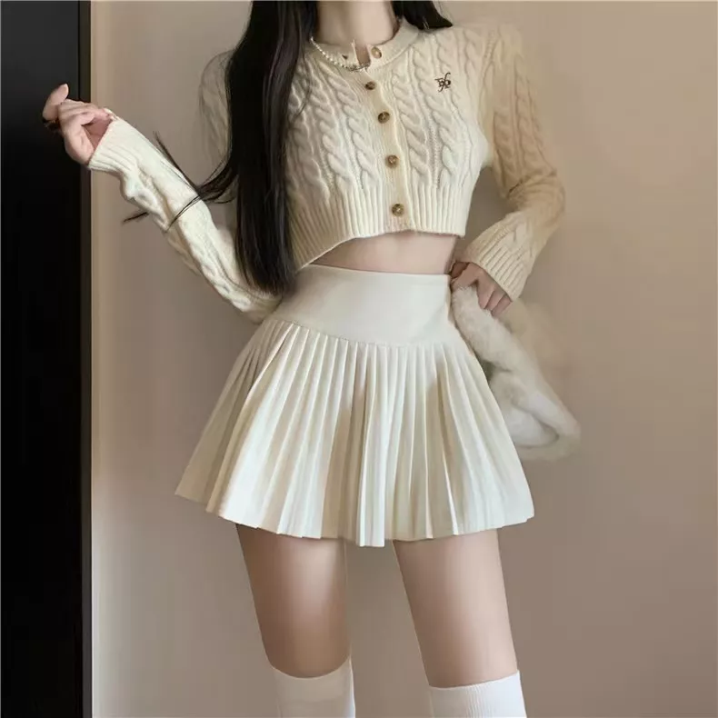 톰브라운 여성 플리츠 미니 스커트 상세 이미지 26