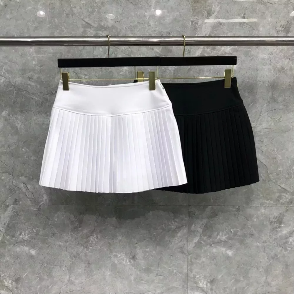 톰브라운 여성 플리츠 미니 스커트