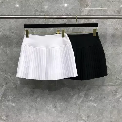톰브라운 여성 플리츠 미니 스커트