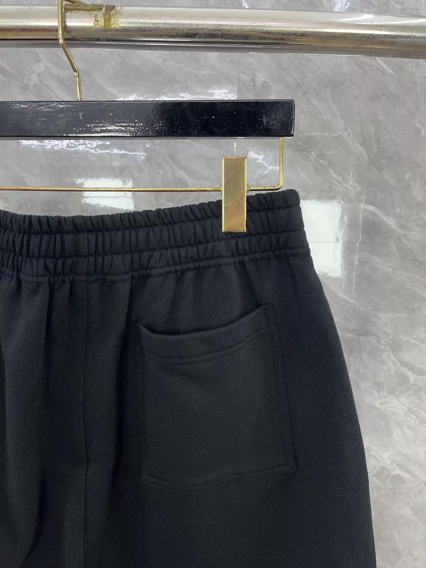 버버리 체크 플래그 레터링 반바지 상세 이미지 9
