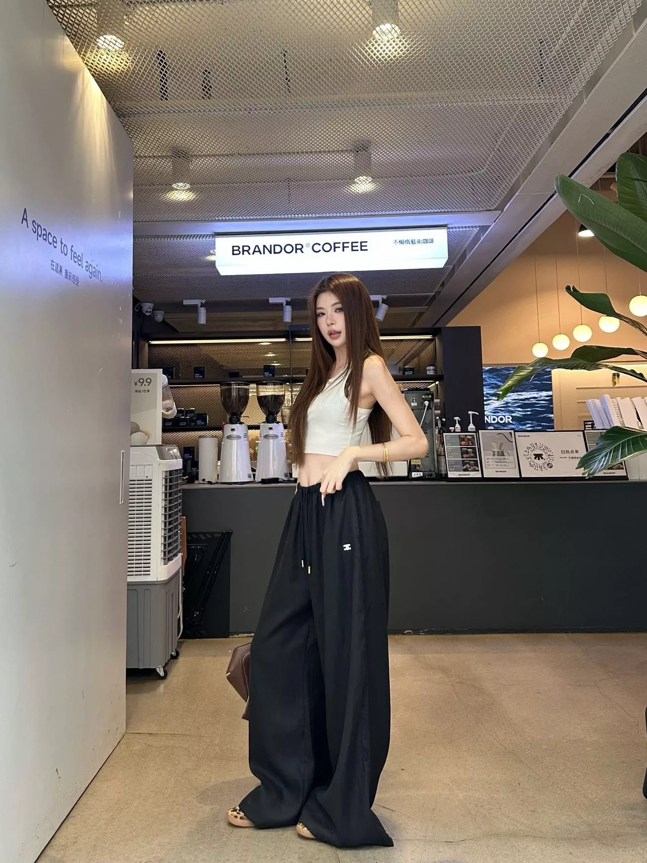 셀린느 여성 와이드 밴딩 팬츠 상세 이미지 27