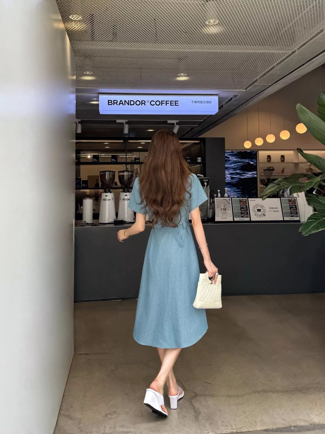 로에베 데님 셔츠 원피스 상세 이미지 19