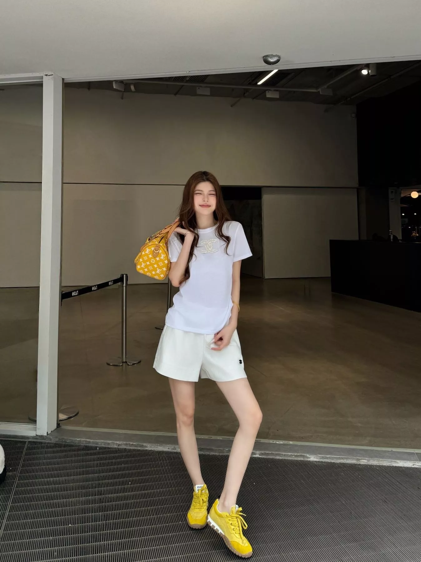 샤넬 여성 밴딩 하프 팬츠 상세 이미지 21