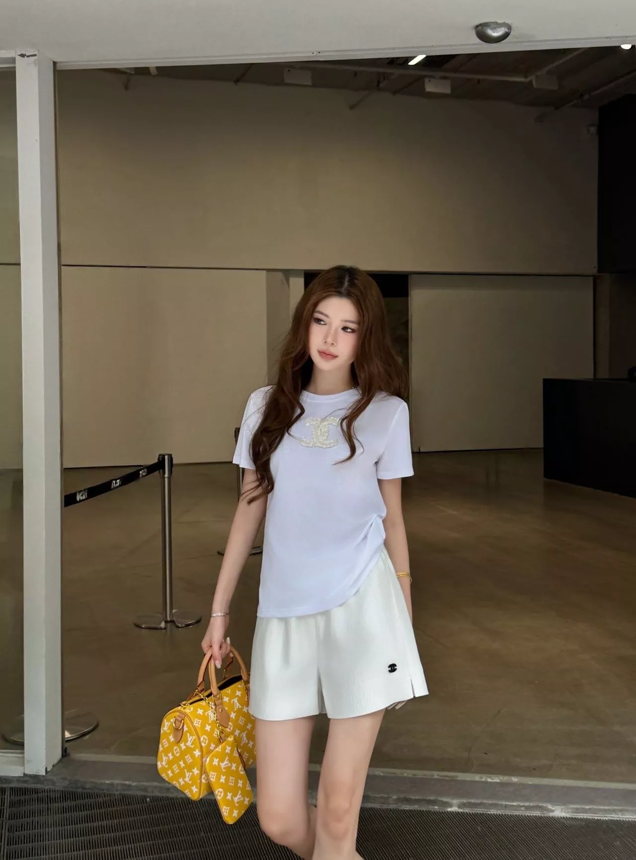 샤넬 여성 밴딩 하프 팬츠 상세 이미지 26