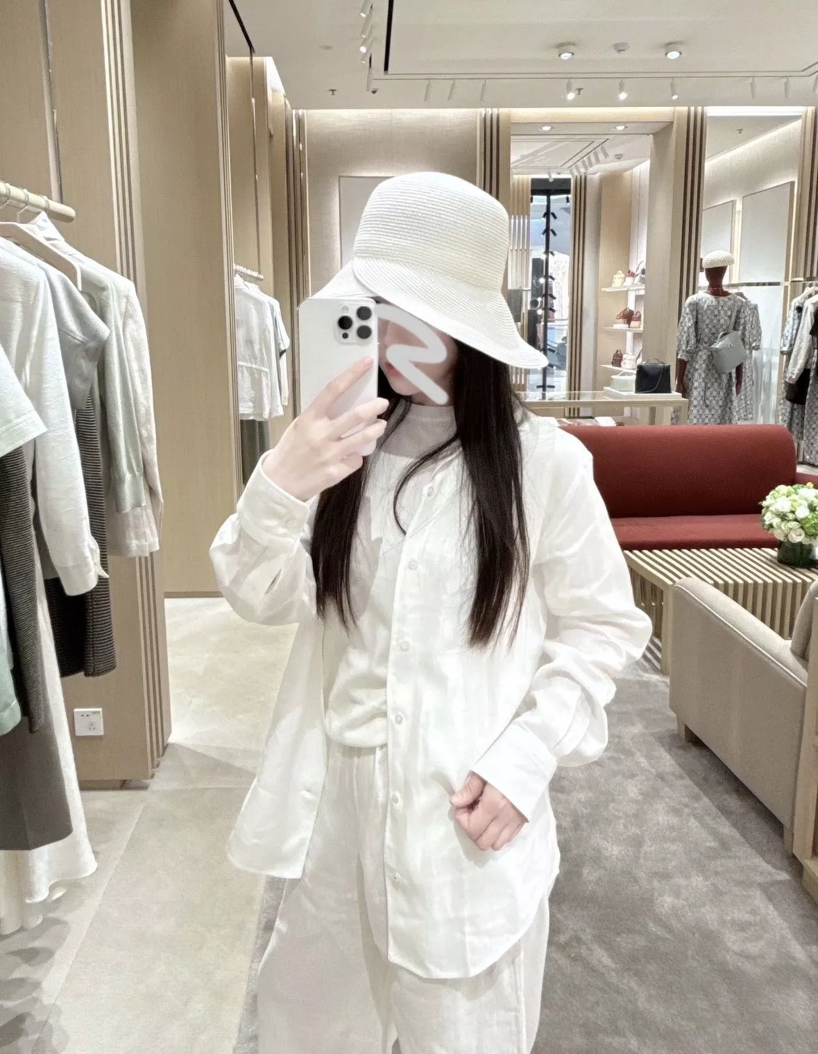 로로피아나 린넨 스트레이트 롱 팬츠 상세 이미지 20