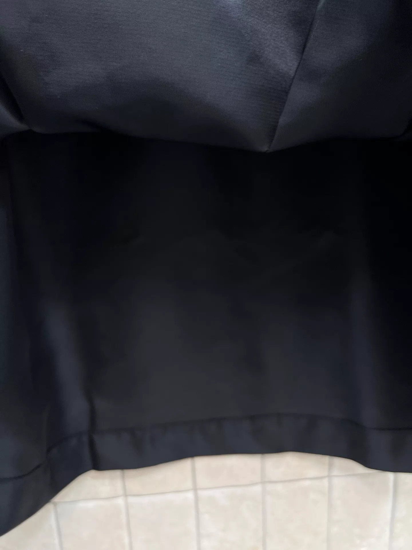 프라다 블랙 공업풍 민소매 원피스 상세 이미지 6