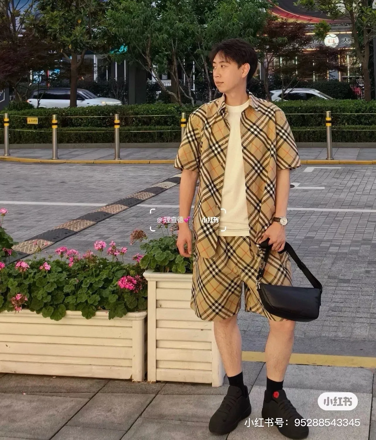 버버리 빈티지 체크 코튼 반소매 셔츠 상세 이미지 25