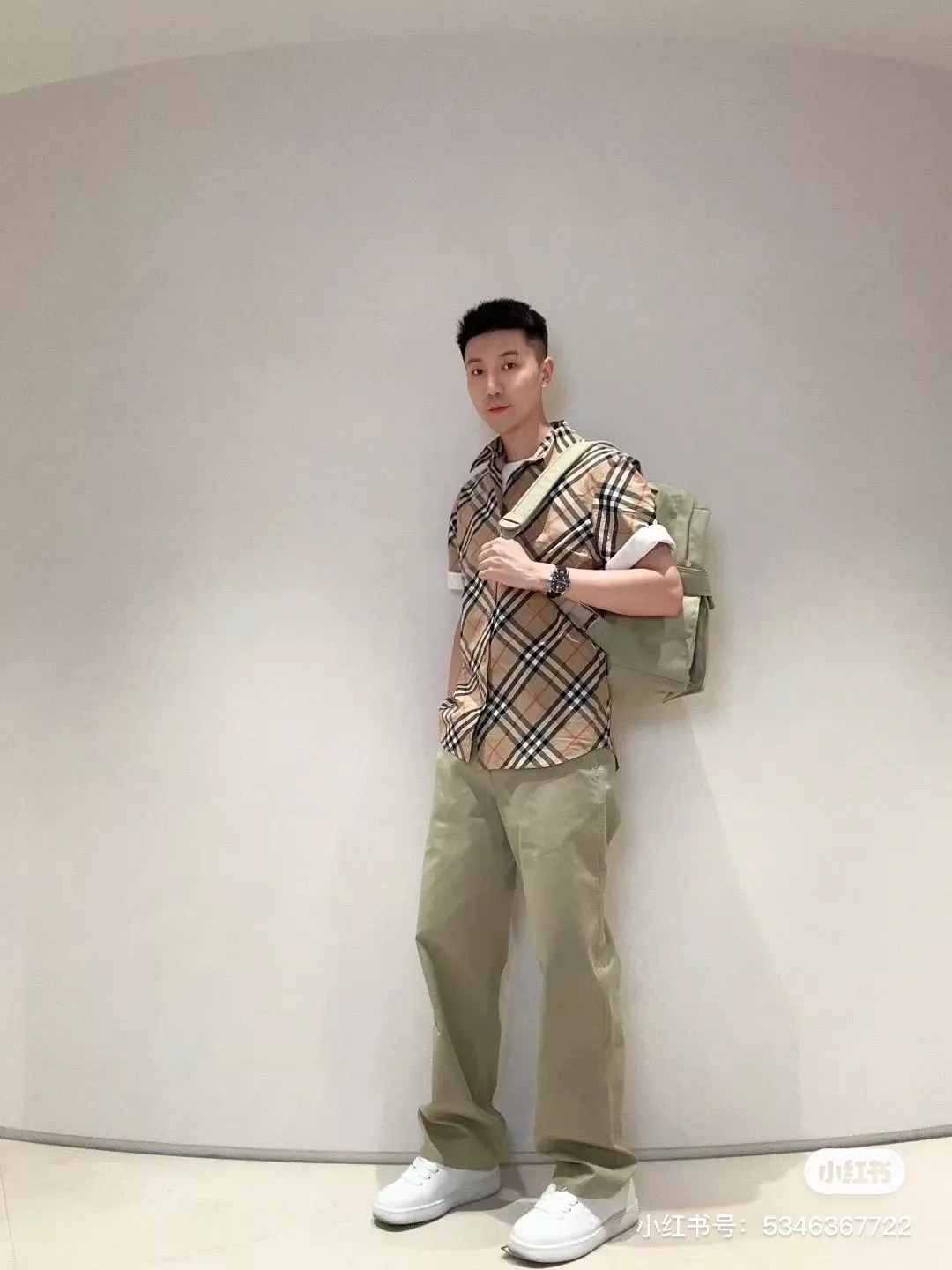 버버리 빈티지 체크 코튼 반소매 셔츠 상세 이미지 23