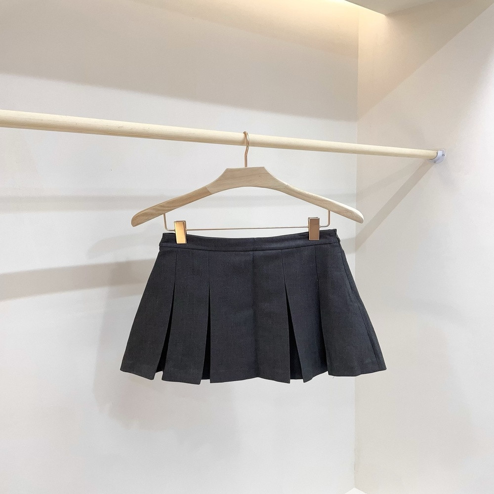 톰브라운 여성 플리츠 미니 스커트