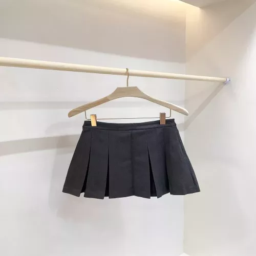 톰브라운 여성 플리츠 미니 스커트