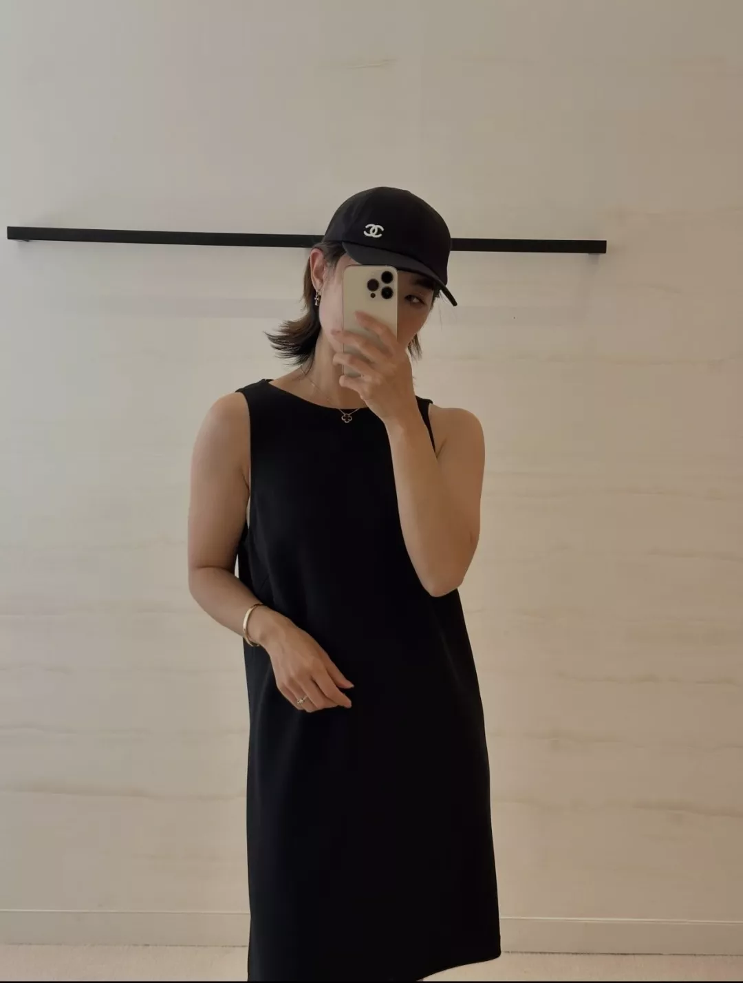 샤넬 민소매 블랙 원피스 상세 이미지 62