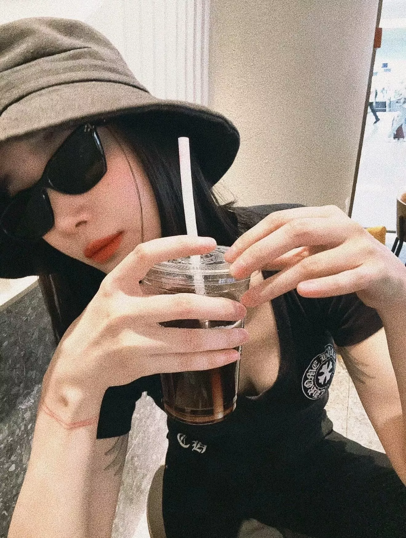 크롬하츠 브이넥 슬림핏 반소매 티셔츠 상세 이미지 18