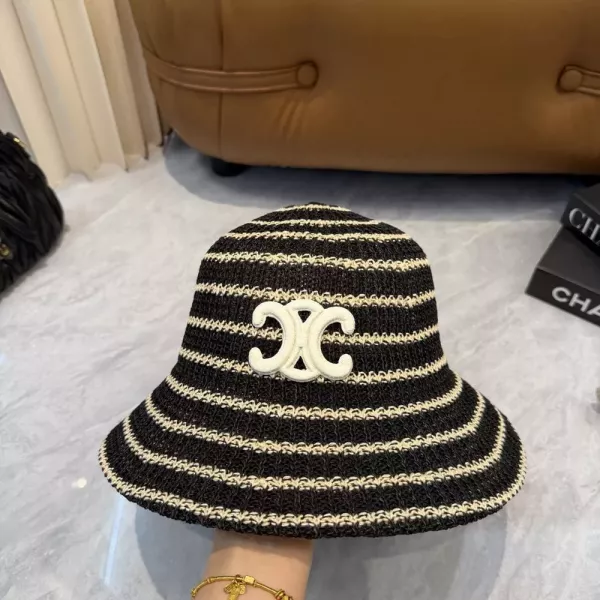 셀린느 니트 버킷햇